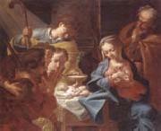 unknow artist The adoration of the shepherds Sweden oil painting artist